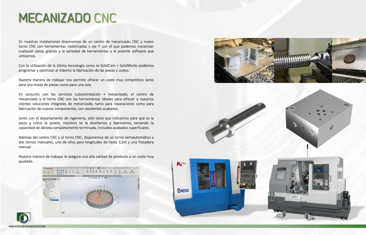 Mecanizado CNC